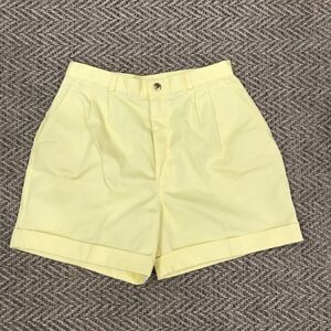 Vintage Lord Isaac Sport High Waist Pleated Mom Shorts Size 10 Retro 70s 80s